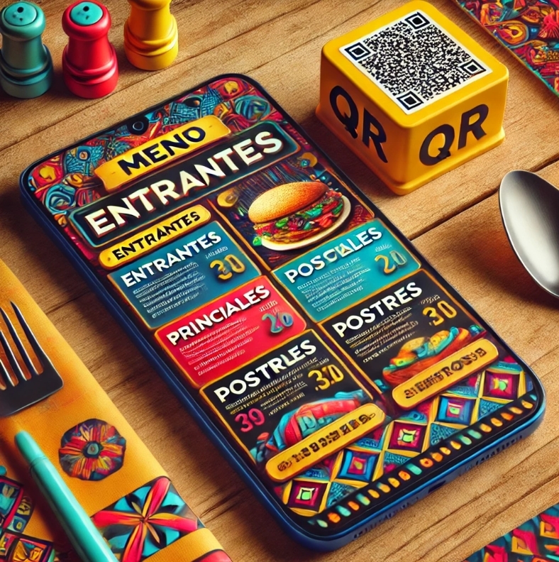 Ejemplo de Menú QR 3